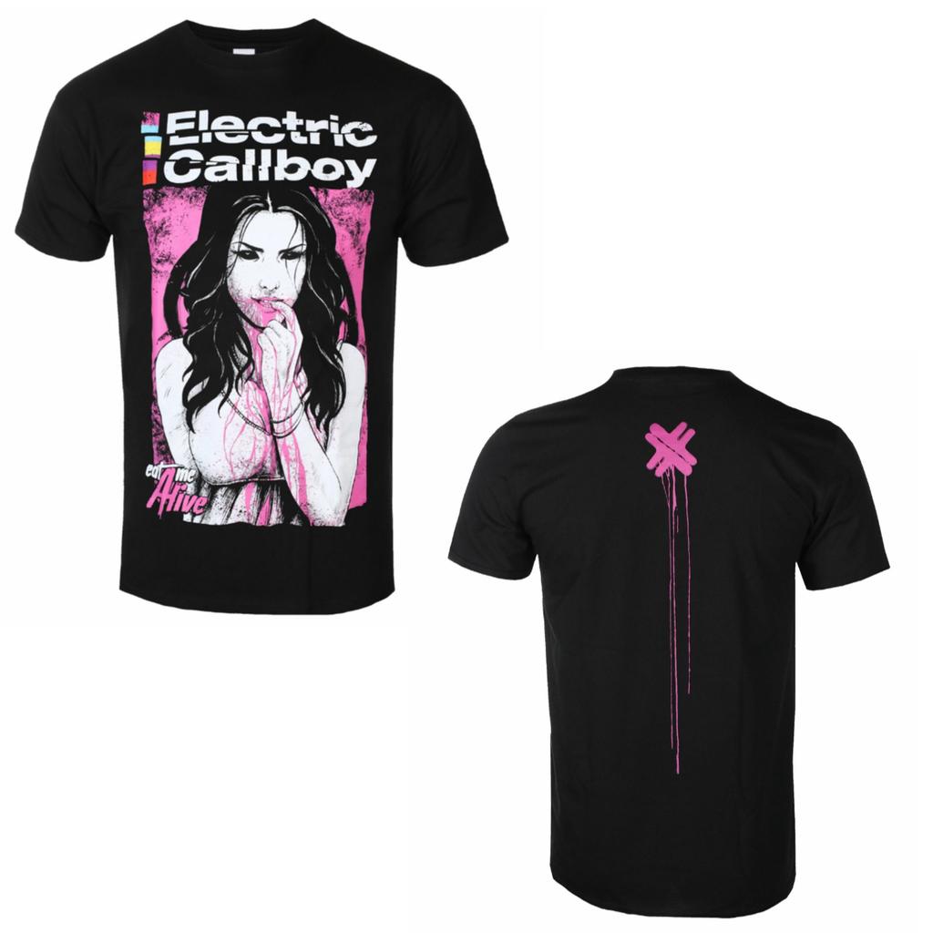 Pop Electric Callboy Band Graphic Cotton Tshirt Unisex Summer Short Sleeve Fashion Brand Tee Luxury Casual Vintage Retro Top