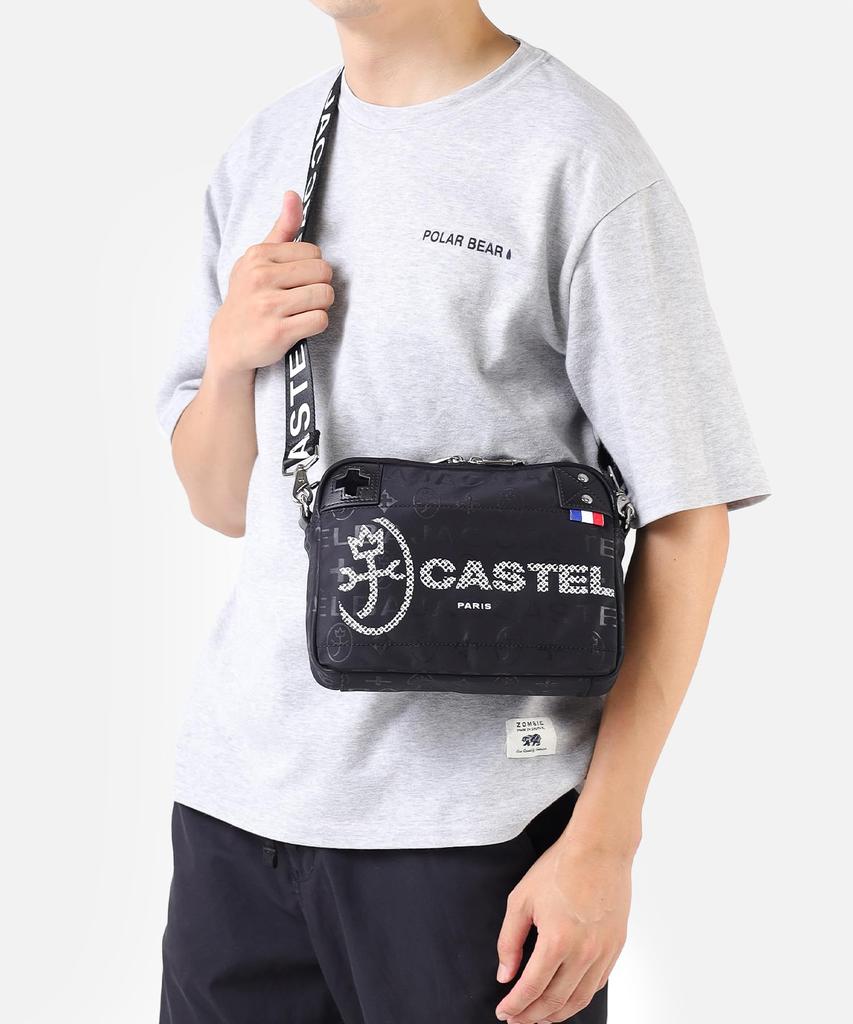 CASTELBAJAC Сумка через плечо Passe мужская черная