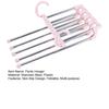 Yousheng Pants Hanger Trousers Rack Strong Load-bearing Foldable Design Anti-Slip 5-Layer Clothes Hanger Scarf Holder Wardrobe Organizer