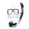 Diving Goggles Set, Snorkeling Sambo Fully Dry Snorkel, Liquid Silicone Mouthpiece, High-definition Tempered Glass Panel