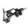 2 PCS Front Bumper Support Brackets Front Left & Right 51117165179 51117165180 Black ABS For BMW E85 E86 Z4 Series 2003-2008-A87