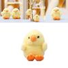Cute Yellow Duck Plush Toy Keychain With Soft Short Pile For Bag Decor And Collectors