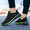 Black Sports Shoes Women Shoes 2025 Autumn Mesh Surface Casual Breathable Lightweight Soft Sole Shock Absorbing Running Shoes