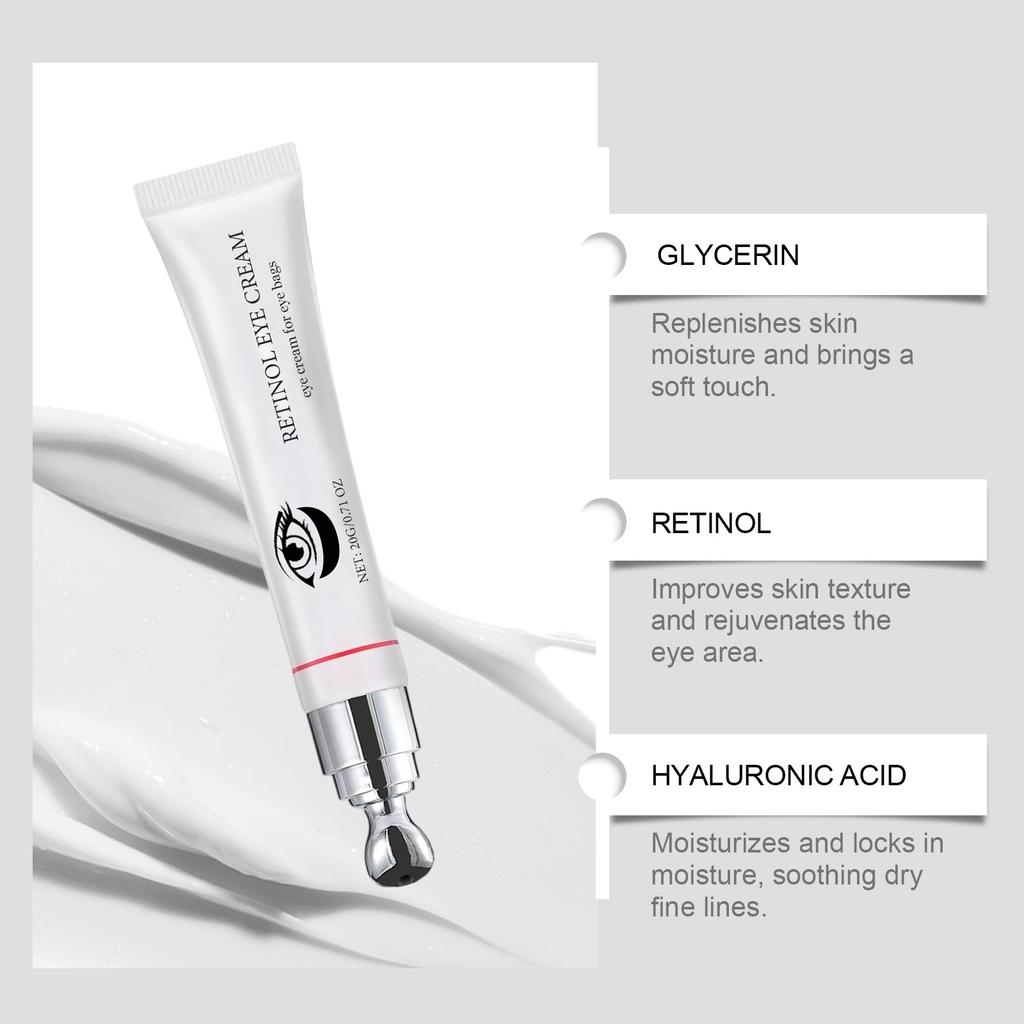 Falten Augen Retinol Augen Creme Eye Roller Ball Creme Für Augenringe Verblasst Feine Linien Entfernen Augen Taschen 20г