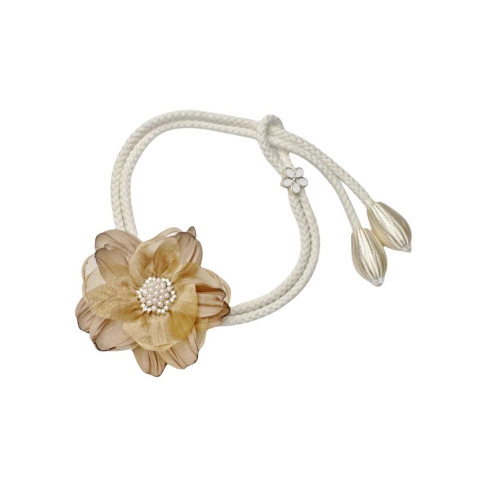 Romantic Flower Window Tiebacks Exquisite Curtain Straps Clips Curtain Tape Wedding