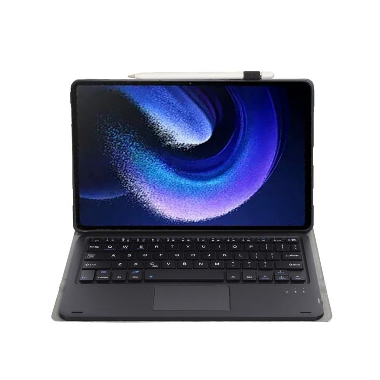 For Xiaomi Pad 6 / Pad 6 Pro A0N7-A Lambskin Texture Ultra-thin Bluetooth Keyboard Leather Case with Touchpad