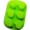 FasterS Autumn Fall Decorative Lotion Bar Soap Pumpkin Leaf Cake Ice Cream Chocolate Jello Silicone Mold for Winter Spring