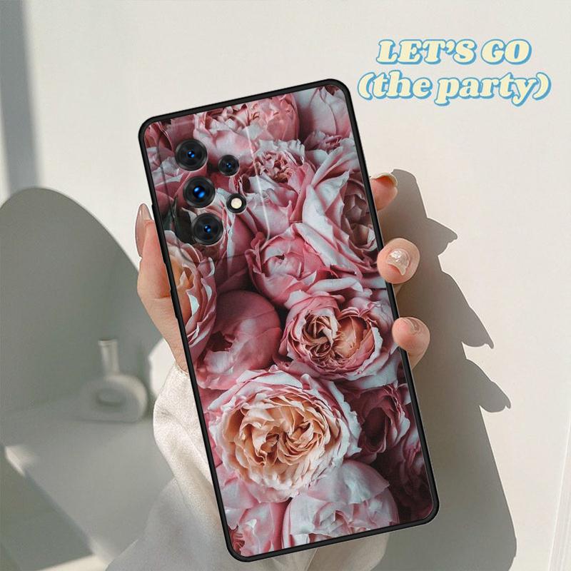 Пионы Красивый Цветок чехол для телефона Для Samsung Galaxy A42 A31 A40 A51 A71 A32 A80 A91 A52 A72 A20e A21S A50 A70 A11 A12 Чехол