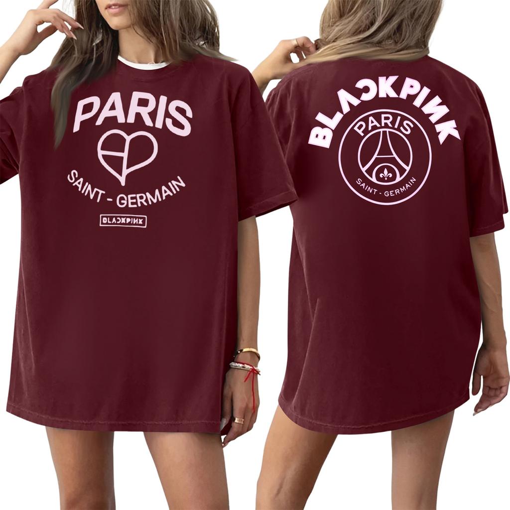 Женская футболка с круглым вырезом и короткими рукавами с принтом