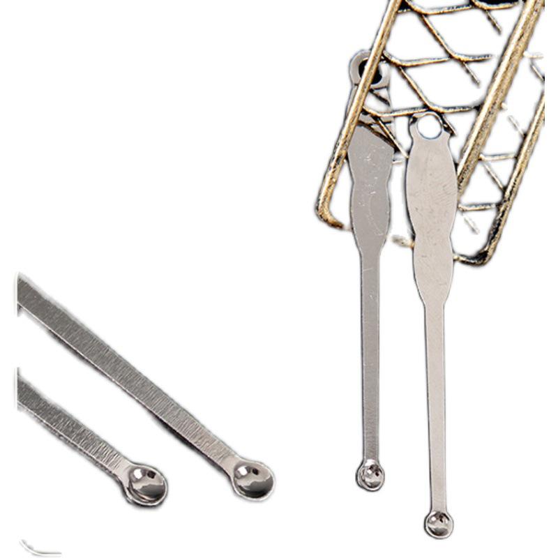 Ушные палочки для взрослых из нержавеющей стали - одинарная упаковка для чистки ушной серы