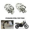 For BMW F800GS F700GS F650GS Foot Rests F 800 700 650 GS 2008-2018 2017 Motorcycle Stainless Steel Foot Pegs FootRest