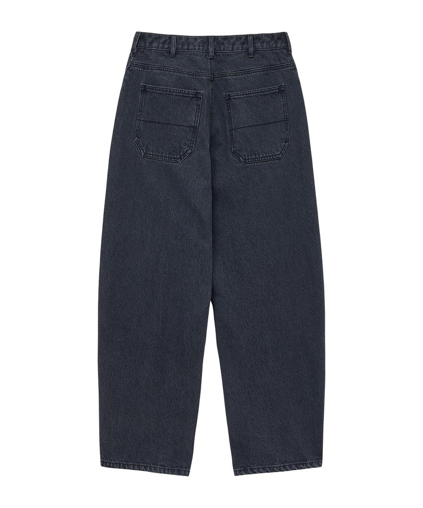 BIG UNION Curved Denim Pants (Black)