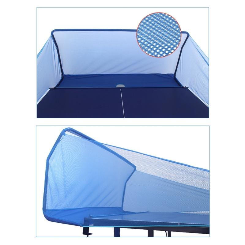 Light Weight Table Tennis Ball Catches Net PingPong Ball Training Collecting Net Portable Table Tennis Training Tool