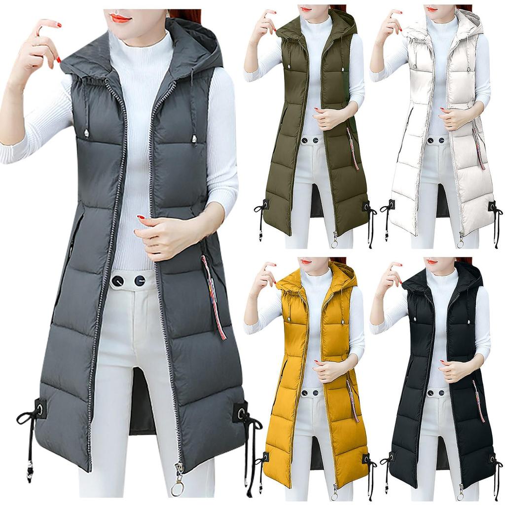 Женская теплая однобортная хлопковая куртка больших размеров с капюшоном средней длины, тонкий кардиган, пальто