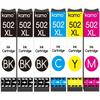 Kamo 502XL Ink Cartridges Multipack Compatible with Epson 502 502XL Cartridges; Expression Home XP-5100, XP-5105; Workfor[167]