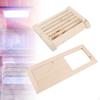 Sauna Room Air Vent Grille Ventilation Panel Wooden Rectangle Easy Installation Wood Shutters
