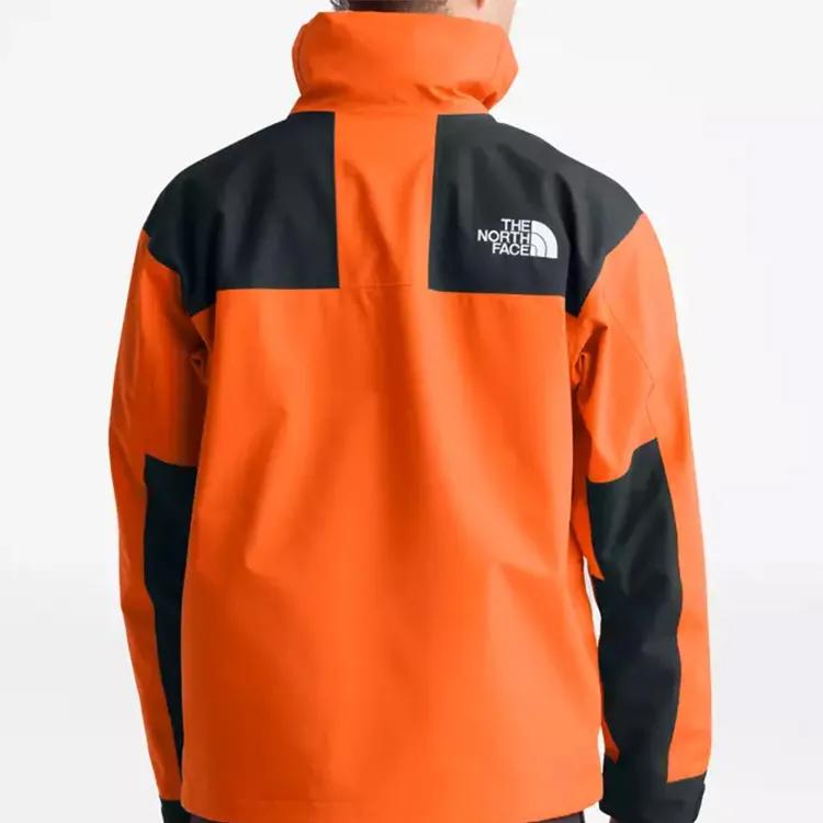 THE NORTH FACE 1990 Outdoor Hiking Waterproof Windproof Windbreaker Jacket Men's Persian Orange (Unisex) Windbreaker Jackets