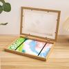 Front Opening Magnetic Flip Photo Frame Elastic Straps A4 Photo Frame  Wall Decoration