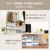 Tenma Fits Case Closet Storage Box, 39cm Wide x 53cm Deep x 23cm High, Sagging-Resistant Storage Case, Made in Japan, Cappuccino Color, Size M-53