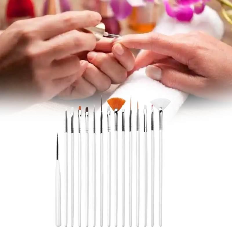 Набор лаков для ногтей в виде ручек, кисть для ногтей, ручка для рисования, полный набор, прочные инструменты, подарок