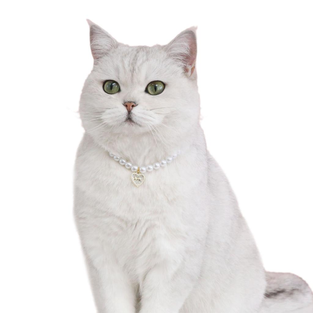 Привлекательный изысканный кулон с вишней для кошек и собак, ошейник с искусственным жемчугом, товары для домашних животных