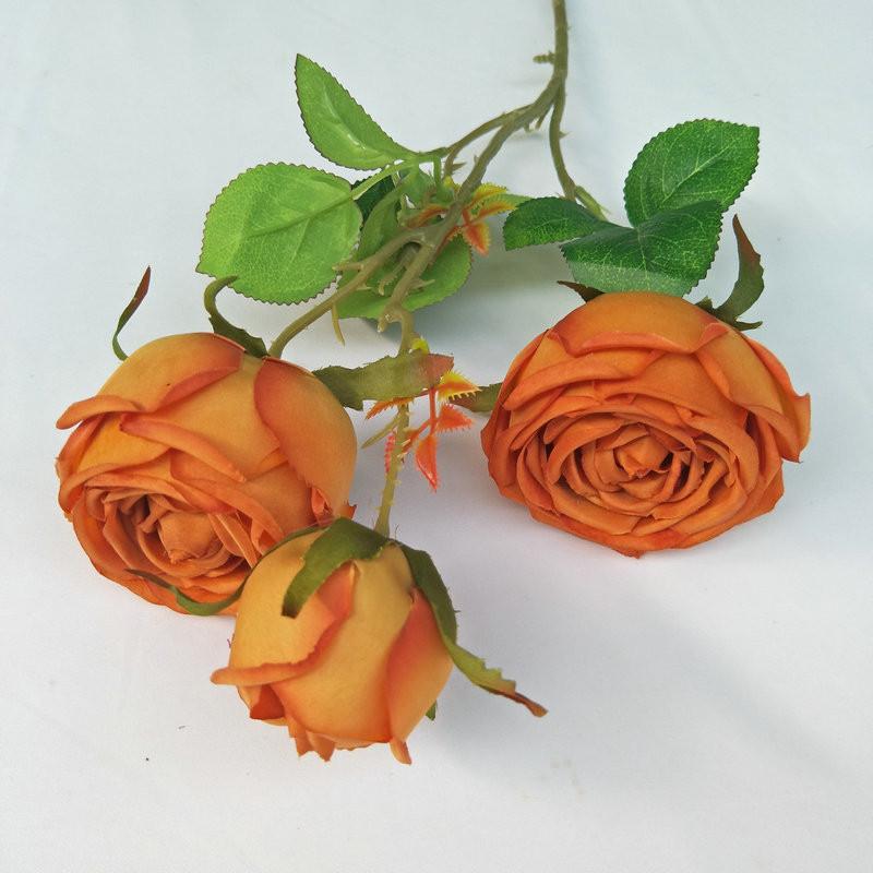 Elegant Artificial Silk Rose Bouquet For Home And Event Decoration