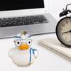 Фигурка шеф-повара утки из смолы, украшение доктора утки, красочный пожарный, детектив