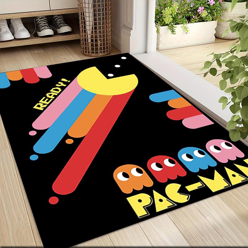1Pc Pacman Adventure Carpet Rug Customizable Soft Washable Antislip Home Living Room Sofa Mats Personalized Rug 091790
