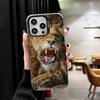 Чехол для телефона 'Лев Мужчина Король' Мягкий для iPhone 15 16 17 Pro Max 17Air 16E 14 Plus 13 12 Mini Ударопрочный Задняя крышка