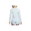 Nike Casual Breathable Dopamine Crew Neck Long Sleeve T-Shirt Women Tops Ice-Blue DD0621-442
