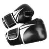 1 пара 10 унций боксерские тренировочные перчатки Fighting Sandbag боксерские перчатки для мужчин и женщин черные