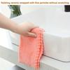 5 Pack Coral Velvet Square Towels Soft Water Absorption Multi-function Dishwashing Hand Cleaning Table Wipping Rag Towel