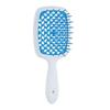 Щетка для волос белая с синим SMALL SUPER BRUSH