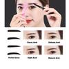 One-Word Eyebrow Card  Hand-Held Three-Dimensional Eyebrow Card  Thrush Eyebrow Trimming Aid