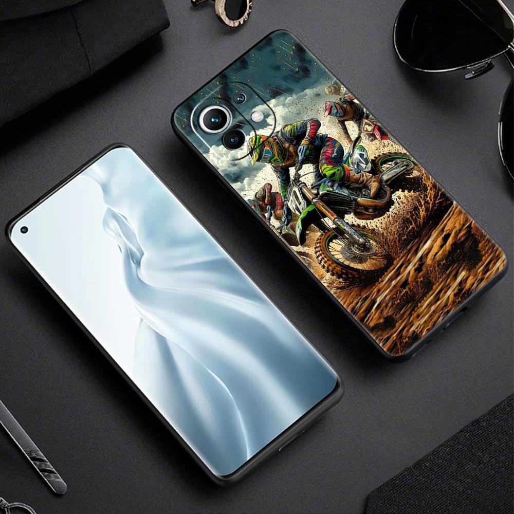Чехол-сумка для телефона на мотоцикл для Xiaomi Mi 17 Pro Max 15 14 13 12 11 Ultra 15T 14T 13T 12T 11T Pro Lite Мягкий ТПУ корпус Fundas Сумка