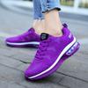 Fashion Woman Sneakers Purple Sports Shoes Knitted Breathable Sneakers for Women Air Cushion Mesh Female Shoes Tennis Casual Shoes