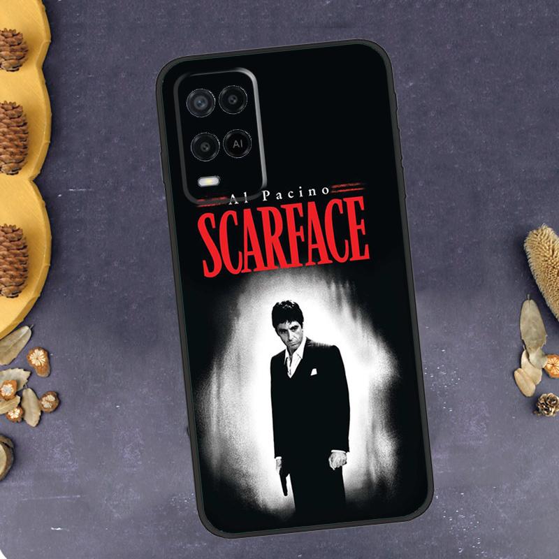 Scarface Tony Montana Phone Case For Oppo A40 A60 A80 A78 A98 A18 A38 A58 A74 A94 A54 A16 A76 A96 A15 A17 A77 A57S