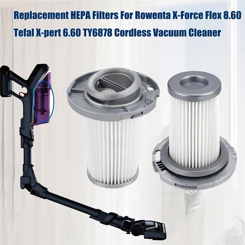Повышение! Подходит для пылесоса Rowenta X-Forceflex 8.60 Аксессуары Фильтры и Хлопок Запасные части для пылесоса