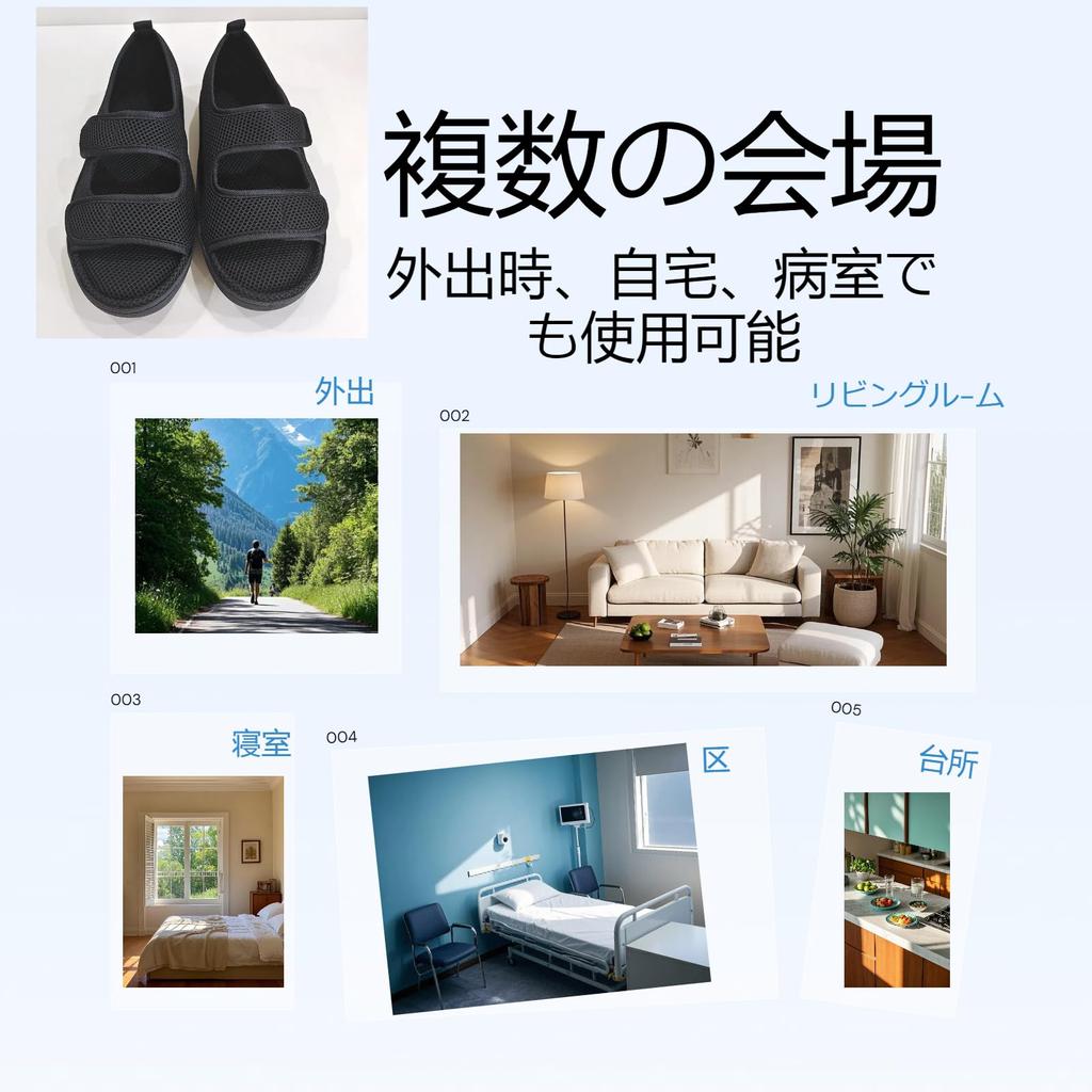 LAROTSUBA Fracture Nursing Recovery Care Injury Fracture Walking Easy Hospital Unisex Shoes, Shoes, Post-Surgery Shoes, Shoes, Shoes, Shoes, Sandals,