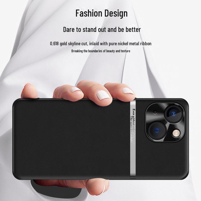 Чехол Anti-Fall Liquid Leather для Apple 14 — прочная и необрастающая защита