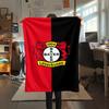 1pc Bayer 04 Leverkusen Print Flannel Blanket, High quality Comfortable for All Seasons, Home Decor, Warmth and Comfort, Perfect for Christmas Gifts14