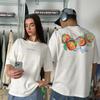 2025 Summer New Fashion Hot Sale Trendy Printed Nude Project Men Women Vacation Designer T-shirt Brands Street Short Sleeves Top