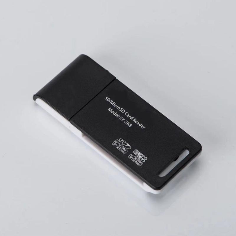 Usb 2 в 1 высокоскоростной кард-ридер для карт памяти Sd Micro Sd TF адаптер для ПК ноутбука аксессуары комплект камеры