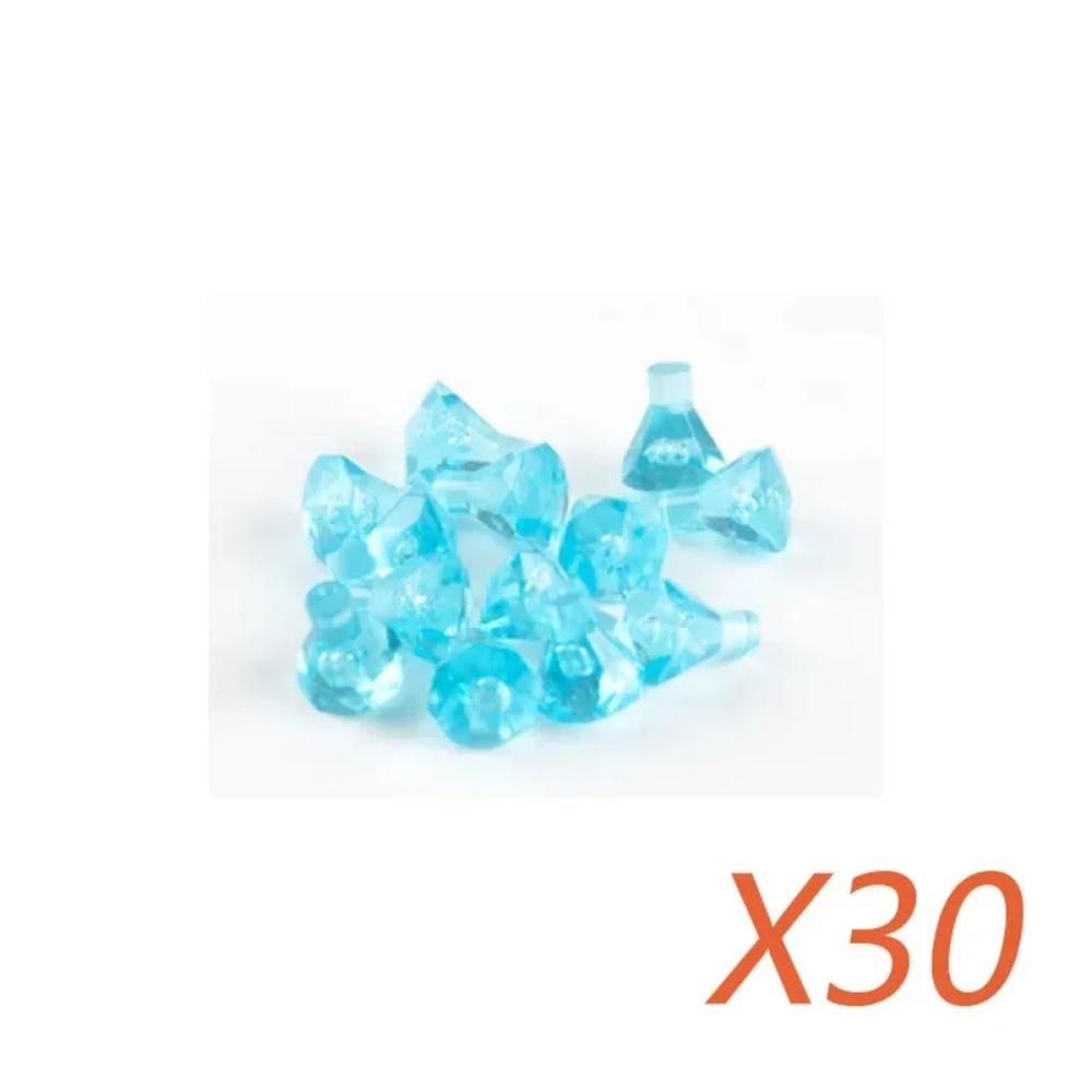 MOC Building Blocks Accessories Precious Gold Ore Silver Diamond Stash Pirate Map Coins Toy Model Mini Bricks ATM Gifts Toy K046