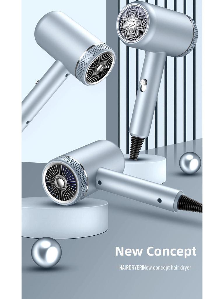 High-Power Blue Light Hair Dryer: 25 Years New, Fast & Consistent for Home, Hotel or Salon Use