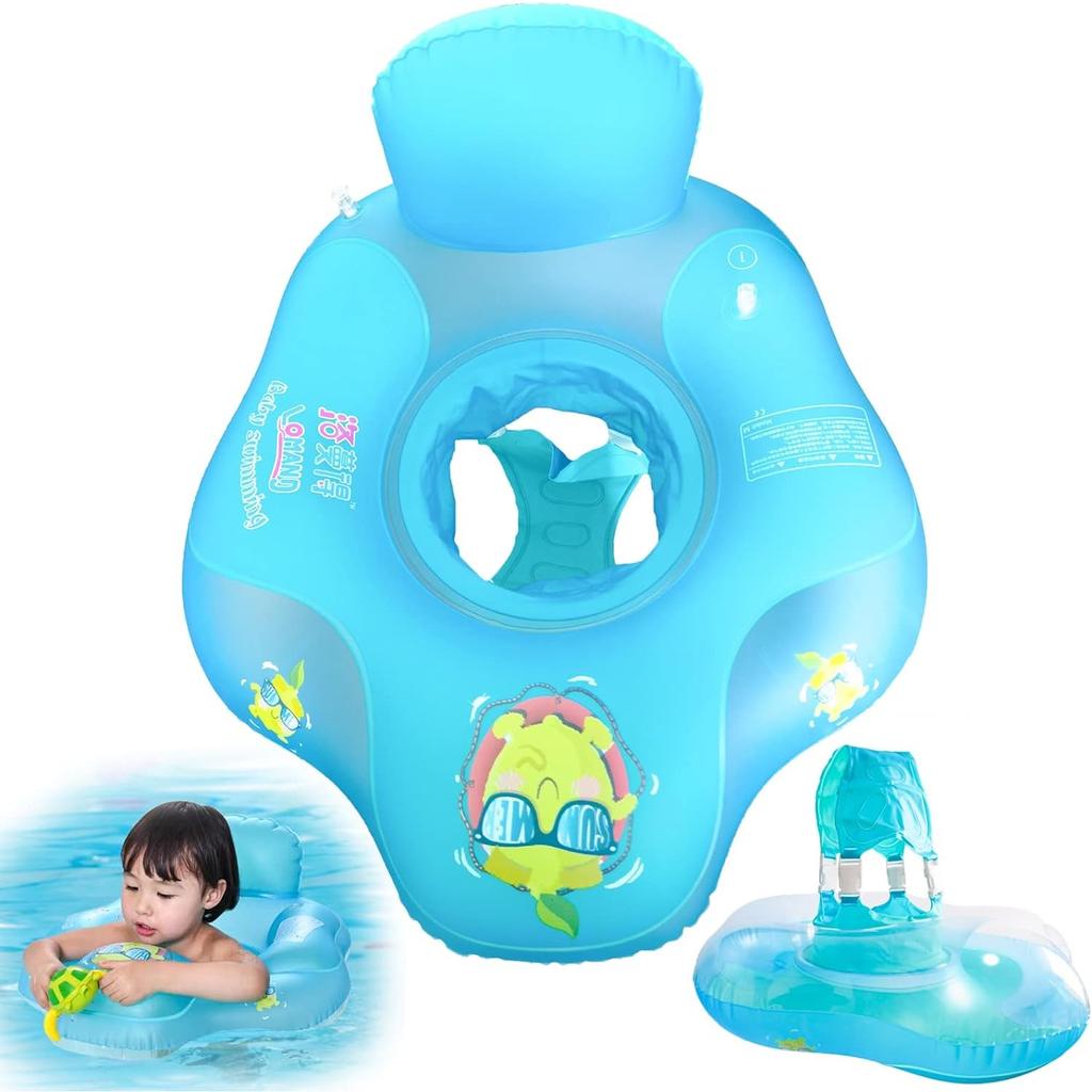 Кольцо для плавания Детское сиденье для плавания Обруч для плавания с защитой от опрокидывания Детское приспособление для плавания Детский надувной поплавок для плавания для детей от 12 до 22 кг