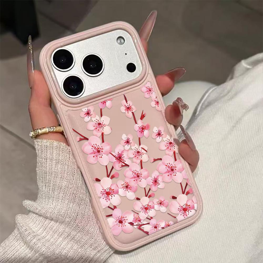 Чехол для телефона с цветами кофейного цвета для iPhone 17 17Air 16 15 Чехол для iPhone 11 13 12 14 Pro Max 16 15 14 Plus Чехол-накладка Funda