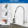 Kitchen Faucet Spray Head Replacement 3 Modes Universal Fit Faucet Nozzle with 9 Adapters Faucet Attachment