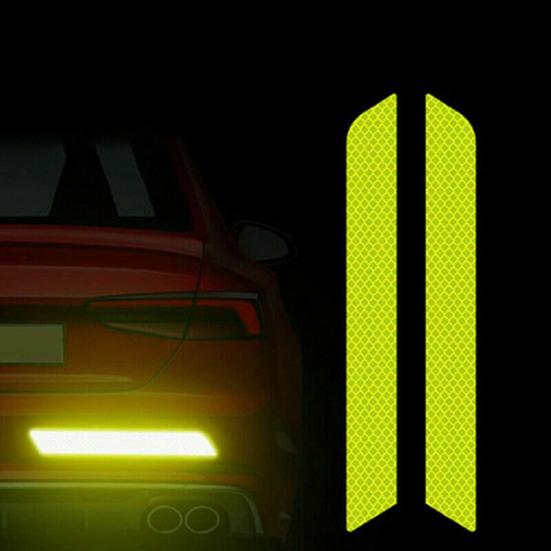 Sturdy Car Reflective Strip Self-adhesive Waterproof Car Decoration