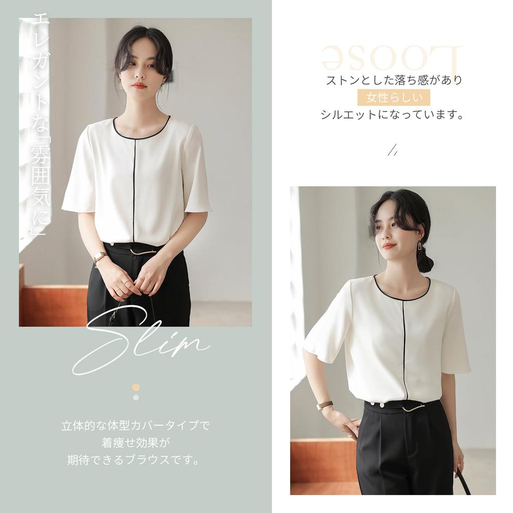 Блузки с коротким рукавом, круглым вырезом, свободного кроя и летним коротким рукавом, большие на каждый день [MEME XTRA] Женщины, Топы, Рубашки, Пуловеры, Посадка, Сшитые, Одежда,